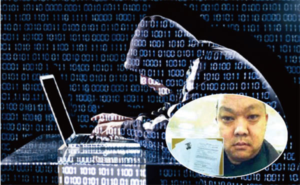 航空企業家蘇斌從2008年開始與中共軍方兩名黑客入侵美國企業電腦，盜取包括戰鬥機在內的軍事飛機文件，直到2014年被加拿大逮捕。（新紀元合成圖）