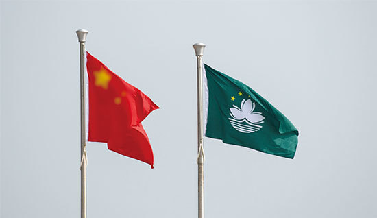 香港局勢敏感之際，栗戰書代表習近平對澳門和香港問題訓話。（AFP）