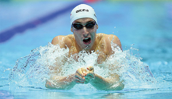 瑞典代表團同樣有多人在武漢參賽期間發病，包括游泳選手史塔克奇歐弟（Raphael Stacchiotti）。（AFP）