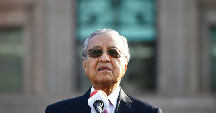 92歲的馬來西亞前首相馬哈迪在第14屆大選中獲勝，終結國陣61年的一黨專政。馬哈迪承諾，若當選將徹查中國資本對馬國的滲透。（Getty Images）