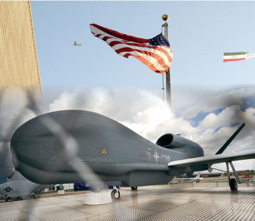 伊朗6月20日擊落一架美軍RQ-4全球鷹無人機，事件令美伊緊張關係驟然升級。美伊關係今後將會怎樣發展，再次成為全球焦點。（AFP）