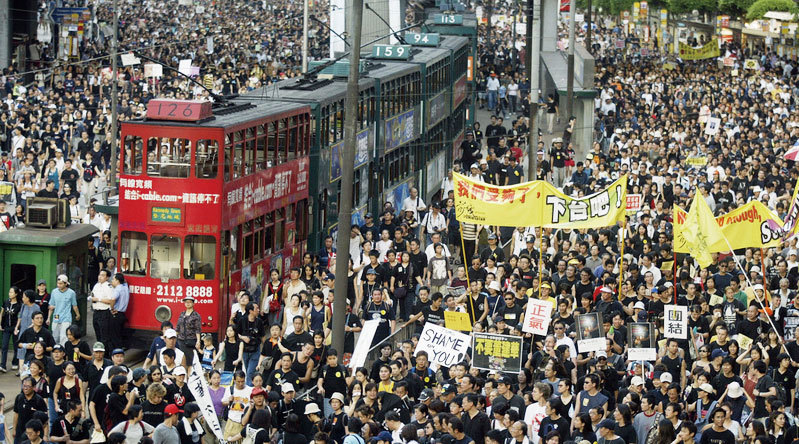 香港陷入憲政危機 中共不倒 香港沒自由