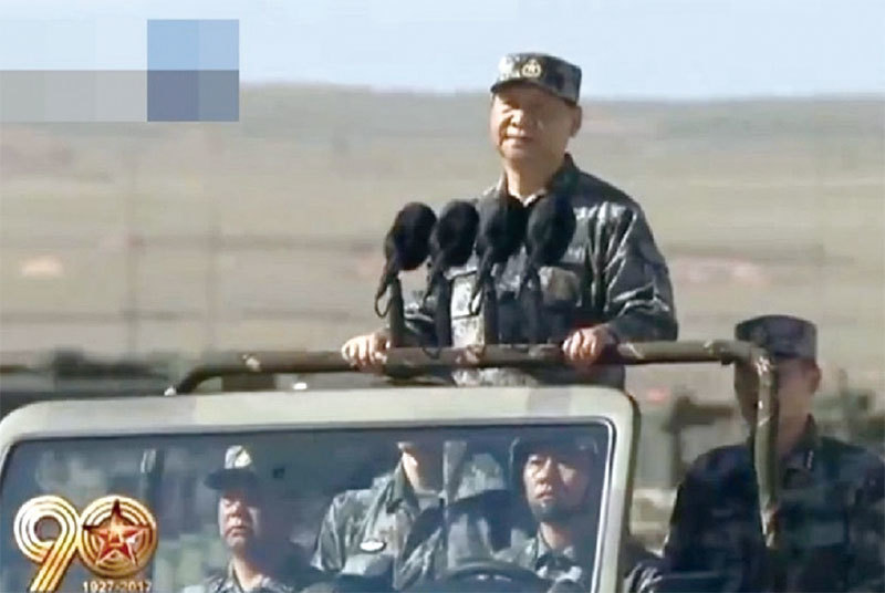 >習36年前軍演照片曝光 北戴河開會無懸念
