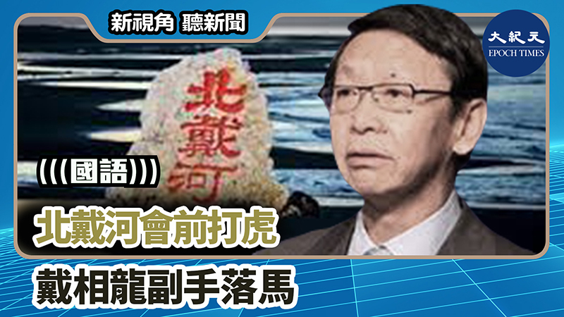 【新視角聽新聞 #1231】北戴河會前打虎 戴相龍副手落馬