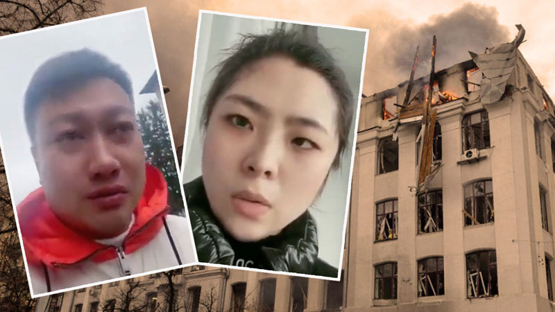 在烏中國學生陷險 又有華人中彈受傷