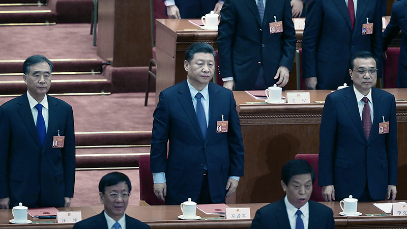 習持續清洗金融系統 廣西捧習藏劇烈權鬥