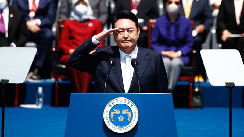 韓總統尹錫悅就職 「青瓦台魔咒」能解？