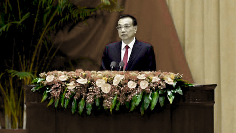 李克強講話「上牆」 黨媒爭相報道釋何信號?