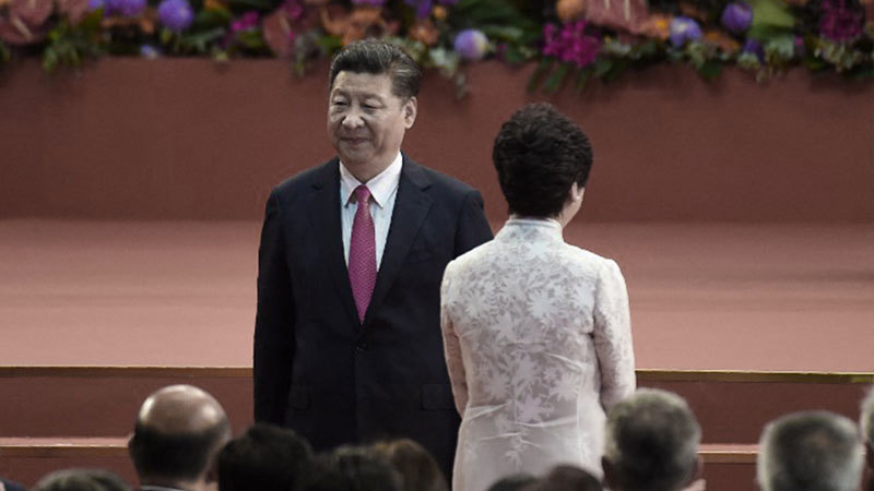 習近平赴港慶25周年 林鄭後路？艱險無望