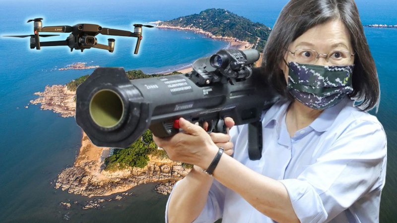 以民掩軍持續擾台 中共無人機終遭擊落