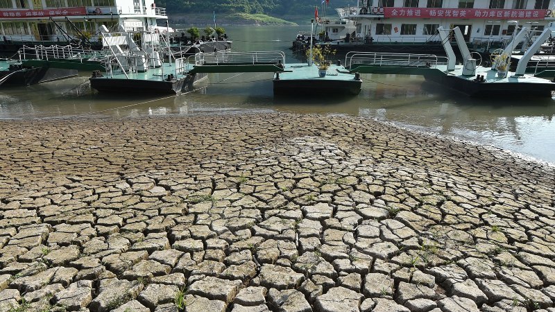 長江流域多處斷流 三峽工程是重要肇因