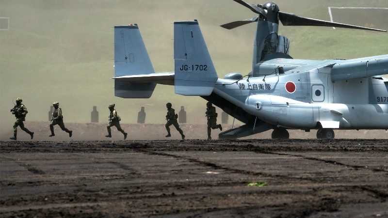 日與多國聯合軍演 尋購攻擊型無人機