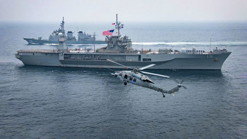 台海局勢急遽升溫 美第七艦隊已待命