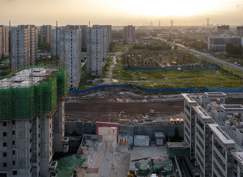 中國房地產陷深度蕭條波及其他產業