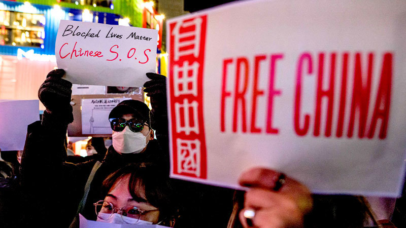 中共嚴控白紙運動 律師團援助遭打壓