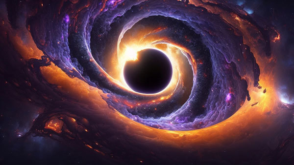 神秘暗能量從哪裡來？ 新研究：可能來自巨大黑洞