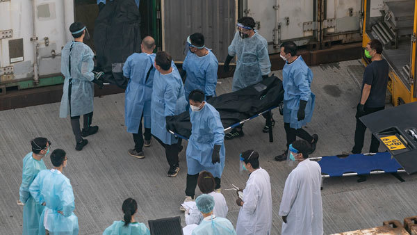 1-3月千七港人染疫亡  一半已接種3針疫苗