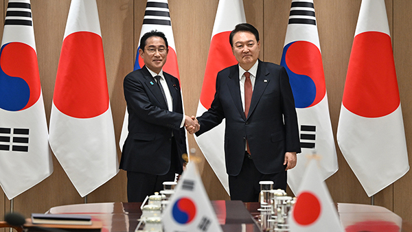 韓日峰會關係暖化 《華盛頓宣言》向日本開放