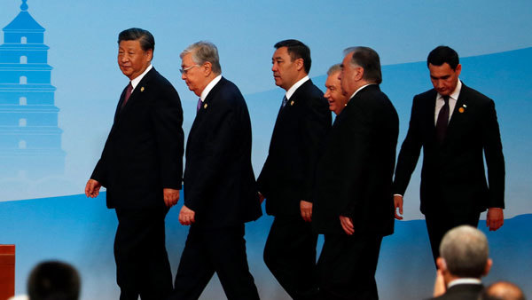 >中亞五國集結 世界島中心重新佈局