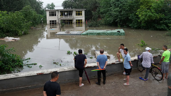 北京罕見洪水肆虐 涿州傳毒氣外洩