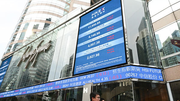 中共「留港不留人」 港股跌熊市