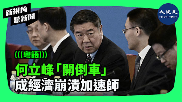 何立峰「開倒車」 成經濟崩潰加速師