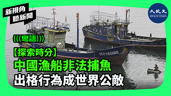 【探索時分】中國漁船非法捕魚 出格行為成世界公敵