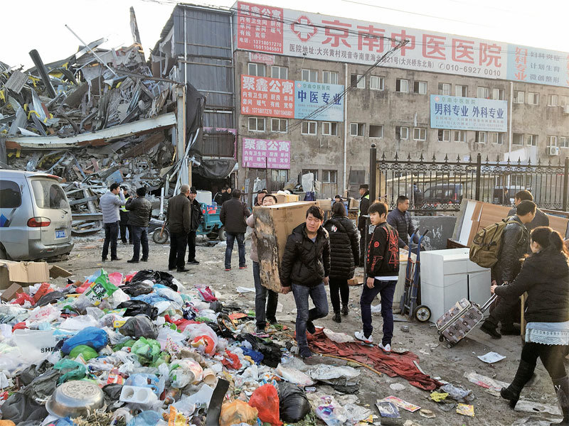 >驅趕外來人口 北京在自殺