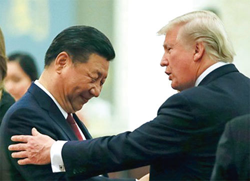 法媒報導，中美貿易談判的過程老是在惡性重複，習近平重犯老錯誤的機率在升高，而特朗普不可測，習近平恐怕拖不起。（Getty Images）