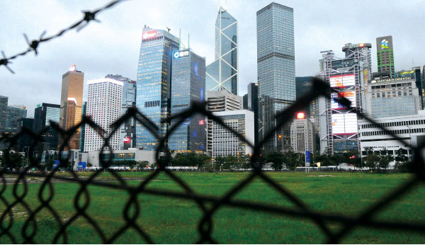 中共在香港強推港版《國安法》，美國總統特朗普5月29日宣布取消香港的特惠待遇。（宋碧龍／大紀元）