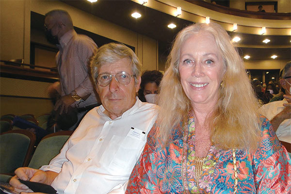 2022年1月8日下午，首席執行官Bruce Probst觀看了神韻北美藝術團在邁阿密艾君愛詩演藝中心（Adrienne Arsht Center for the Performing Arts）的第五場演出。（滕冬育／大紀元）