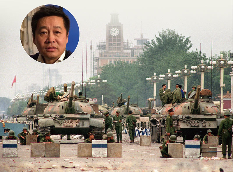 中共第38軍前軍長的司機劉建國出逃美國後，向媒體披露了當年中共38軍凶狠殺人的黑幕。（新紀元合成圖）