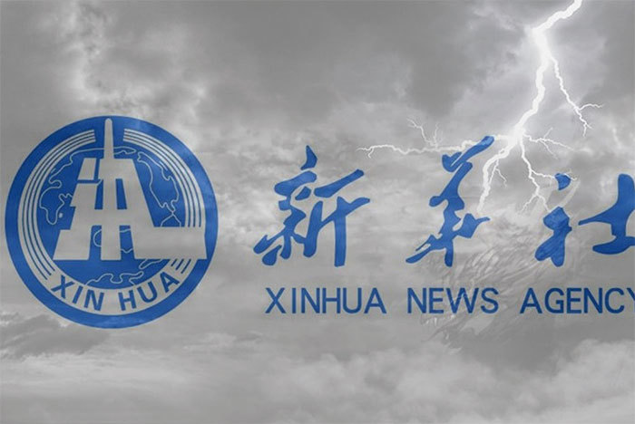 2006年魯煒的弟弟魯聖三被打傷，時任新華社副社長的魯煒公器私用，使出輿論殺手鐧整地方政府，替其弟出頭。但三年後其弟酒駕身亡。（新唐人合成圖）