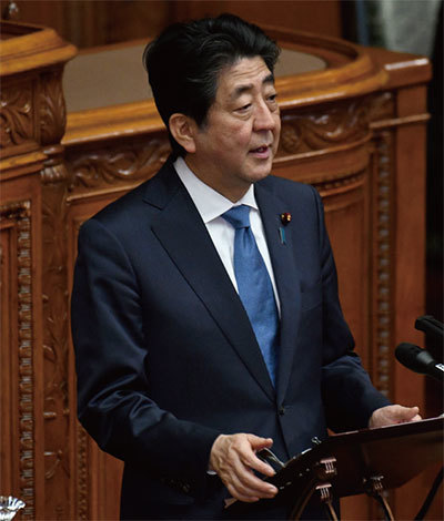 日本首相安倍晉三3月9日對金正恩的態度轉變表示認可，但強調仍然不可放鬆對北韓的最大化施壓。（AFP）