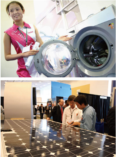 川普總統已批准，對進口家用洗衣機和太陽能板徵收防衛關稅，並表明部分措施是針對中國。此舉被媒體稱為美中貿易戰開了「第一槍」。（Getty Images）