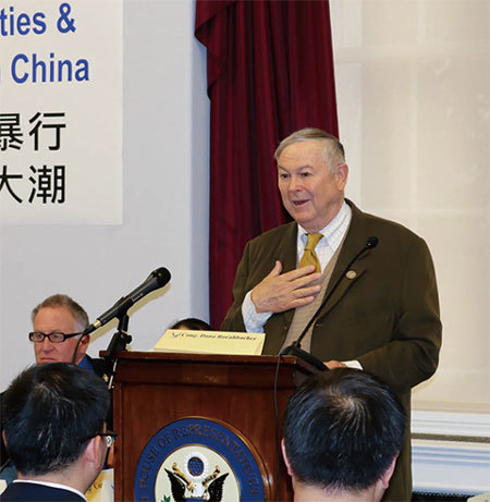 2017年12月，資深眾議員羅拉巴克（Dana Rohrabacher）說：「退黨大潮非常重要，讓他們不再參與鎮壓自己的同胞，不再與中共一道成為世界的威脅。」（大紀元）