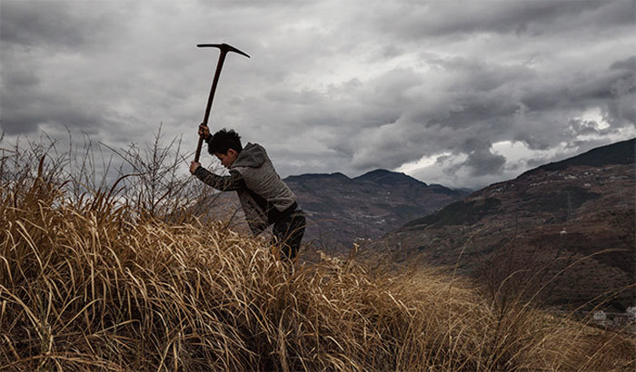 農民失去了土地，農村生活就沒有奮鬥和生活的基礎。（Getty Images）