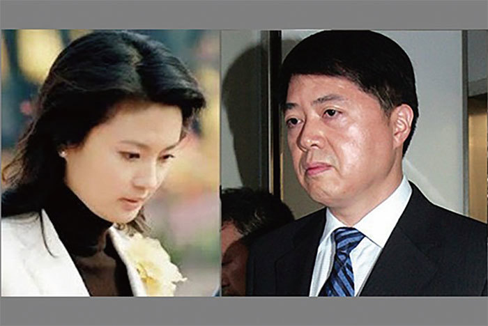 9月7日，中共央視女主持劉芳菲（左）的丈夫劉希泳（右）在看守所死亡案法院開庭審理。當時負責審訊的的檢察官以刑訊逼供等罪名被提起公訴。（新唐人合成圖）