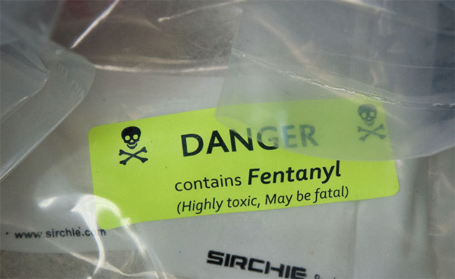 芬太尼是比海洛因厲害50倍的毒品。（Getty Images）