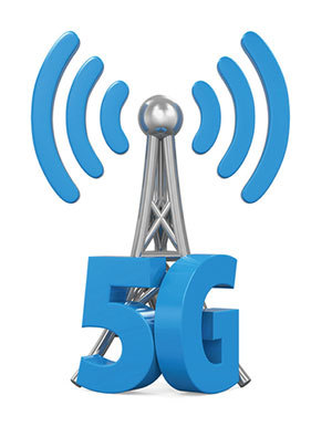 5G是指第五代行動通訊技術，其功能強大，無線速度是當前4G網路的10至100倍。（Fotolia）
