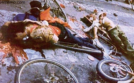 據英國駐華大使阿蘭．唐納德（Alan Donald）1989年6月5日發回英國的電報，曾描述了中共殘酷屠殺學生的場面。（六四檔案）